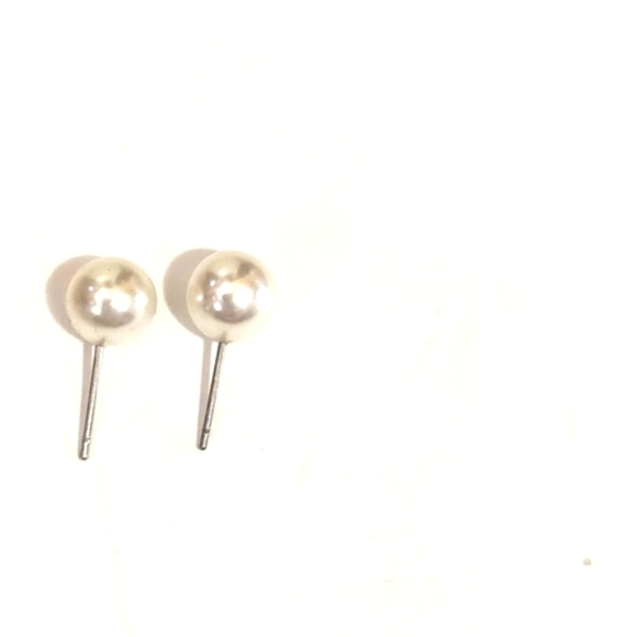 VINTAGE FAUX PEARL GOLD BLACK BEADED 17-21"NECKLACE STRETCH BRACELET EARRING SET - Picture 5 of 11